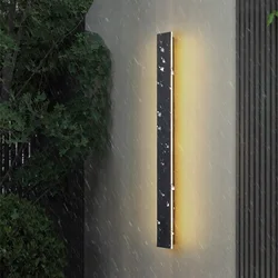 Outdoor Garden Villa Courtyard Balcony Bedroom Living Room Light Background Wall LED Modern Waterproof Ip65 Home