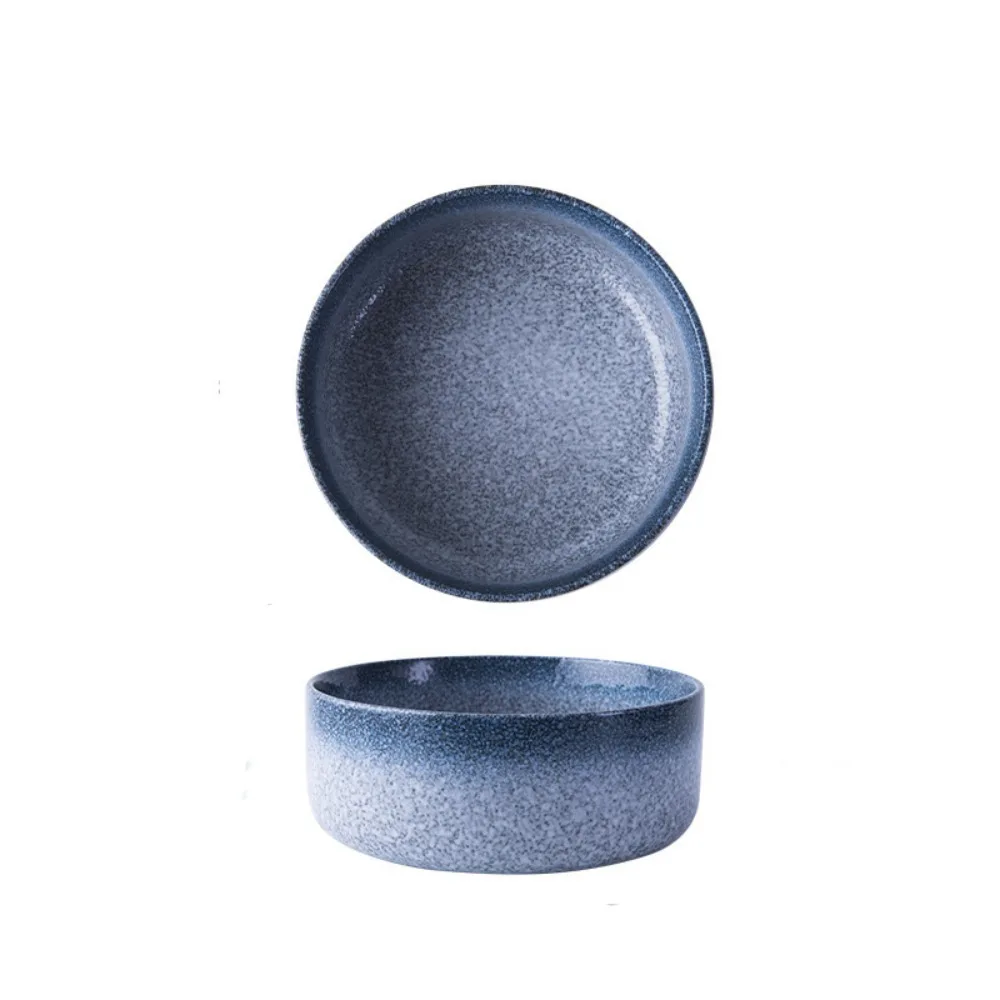 

Delicate Japanese Style Ceramic Ramen Bowl Exquisite Simple Instant Noodle Bowl Retro Not Fading Rice Bowl Gift