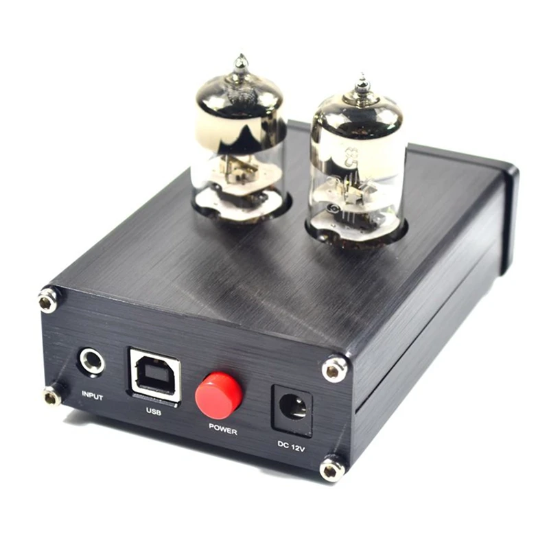 Hifi 6J9 Tube Headphone Vacuum Tube Amplifier PCM2706 USB DAC Decoder Tube Preamper