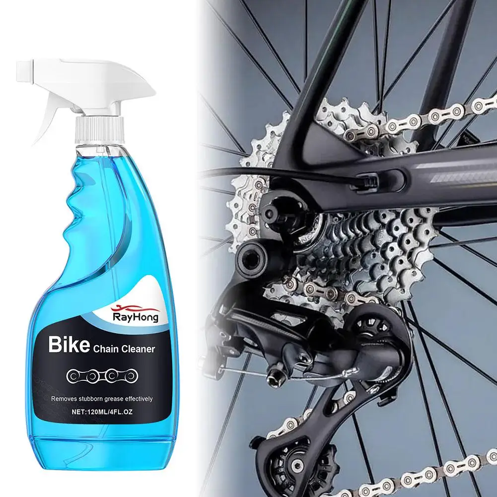 120ML moto bicicletta detergente per catena sgrassante bici attrezzatura da ciclismo manutenzione efficiente Spray per la rimozione della ruggine