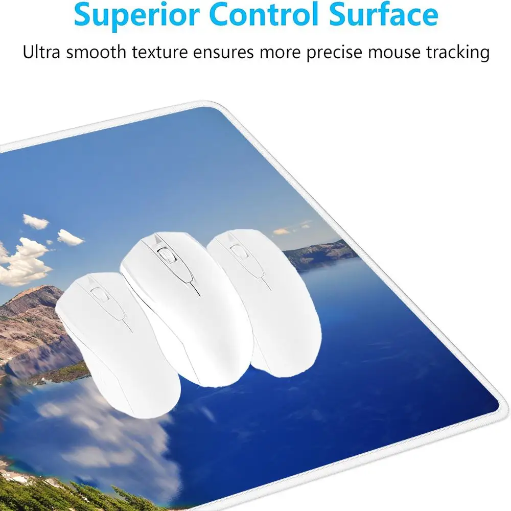 Sea view Mouse Pad Large Gaming Table Cushion Mousepads Nootbook Game Rug Non-slip Laptop Tablet Mat Mini PC Playmat