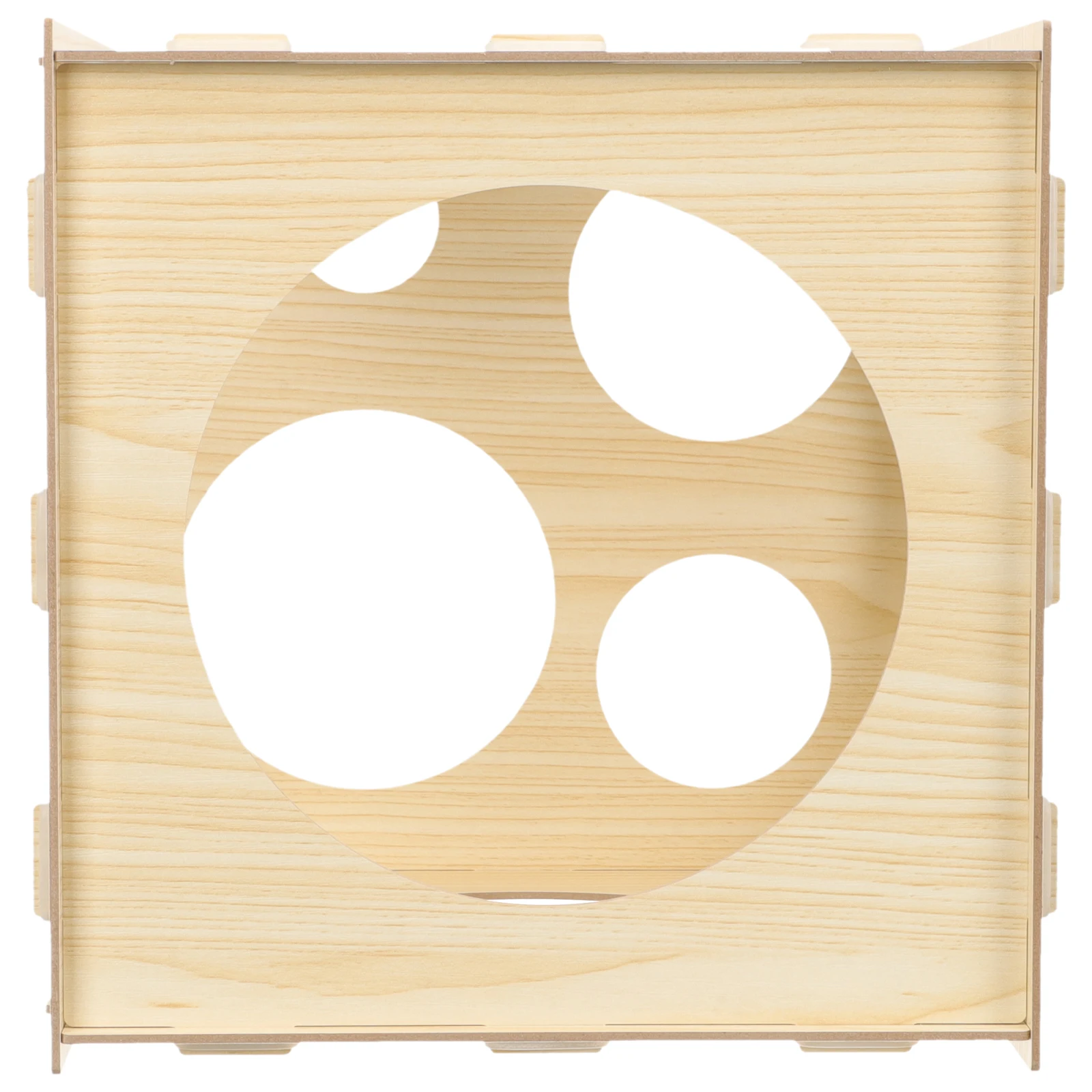 Деревянный мерный ящик для воздушных шаров, бытовой инструмент, съемная складная профессиональная сферическая линейка, размер для хранения воздушных шаров