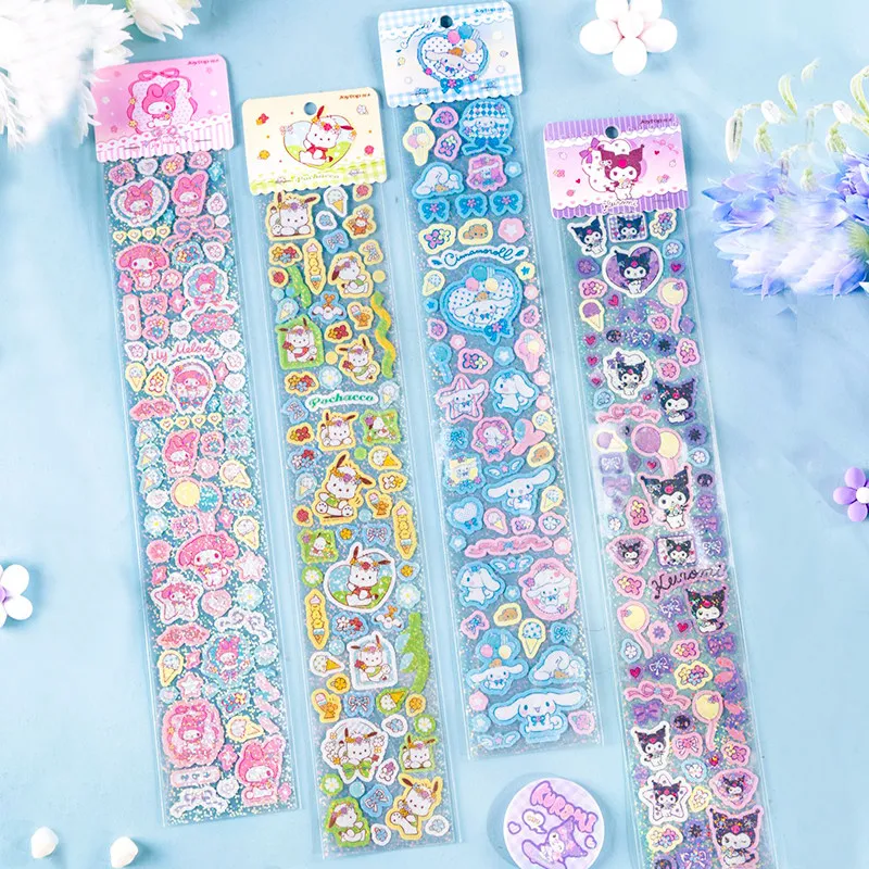 

Joytop Flower World Strip Sticker Sanrio Handbook Sticker Children Cartoon Stickers Wholesale