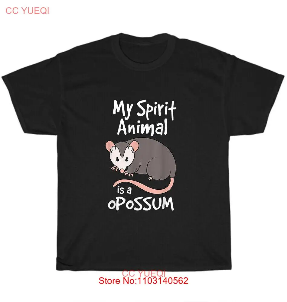 My Spirit Animal Is A Opossum Street Cat Possum Trash Panda Skunk Racoon T-Shirt