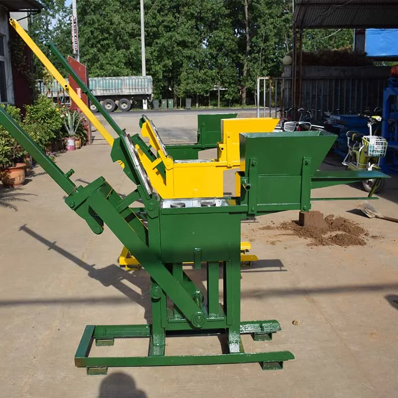 Making Brick Block Easy To Operate Qualified Manual Type Cheap Ecological Machine