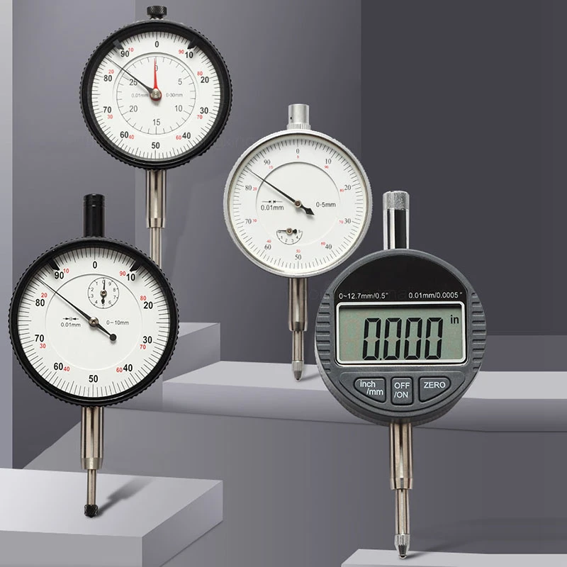 

Chengliang Shockproof Dial Indicator 0-5mm High Precision 0.01mm Lever Test Gauge