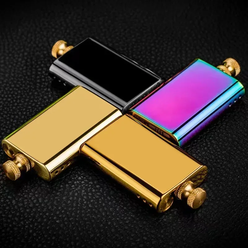 2024 New Original Zorro Pure Copper Match Retro Kerosene Oil  Cigarettes Lighter Pull Ignition Fire Men\'s Smoking EDC Tool