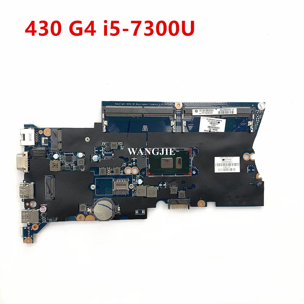 DA0X81MB6E0 For HP ProBook 430 G4 Laptop Motherboard SPS-MB UMA i5-7300U vPro WIN 922096-601 922096-001 100% Fully Tested