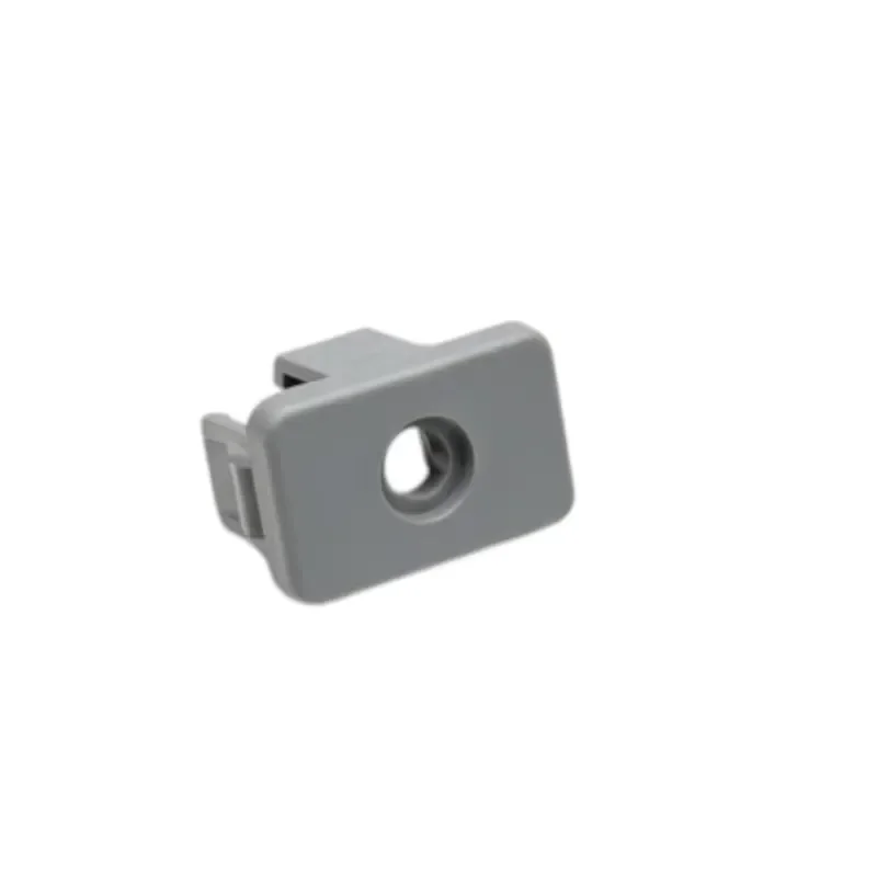 Grey Plastic Automotive Clamp Bracket Injection Molding Perforated Fixing Clip for Car Body Panel Trim Fastener Holder