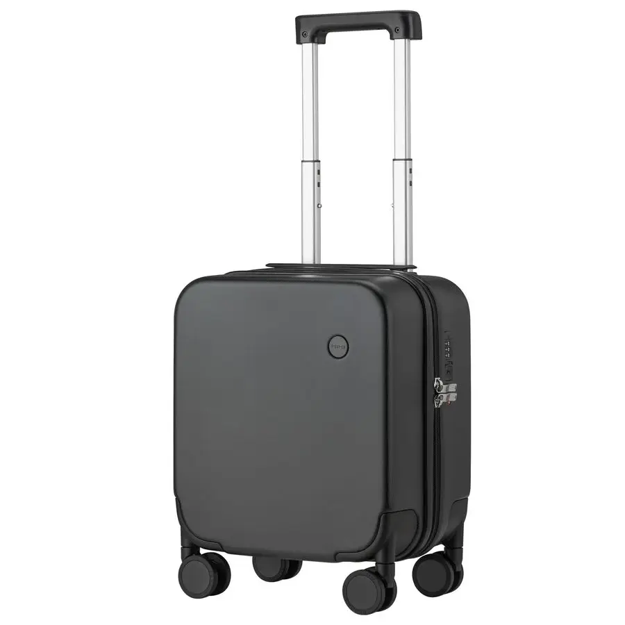 

Carry on Luggage 14 Inch Underseat Personal Item Suitcases with Spinner Wheels, Hardside Rolling Suitcase PC with TSA Lock Light