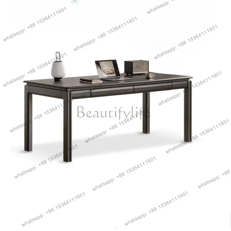YJ Modern Simplicity room offices office desks and workstations oak computer desk Large sized workbench Room desks study table