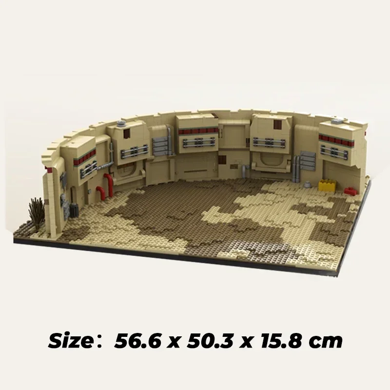 Star Movie Model Moc Building Bricks Falcon Spaceport Technology Modular Blocks Gifts Christmas Toys DIY Sets Assembly