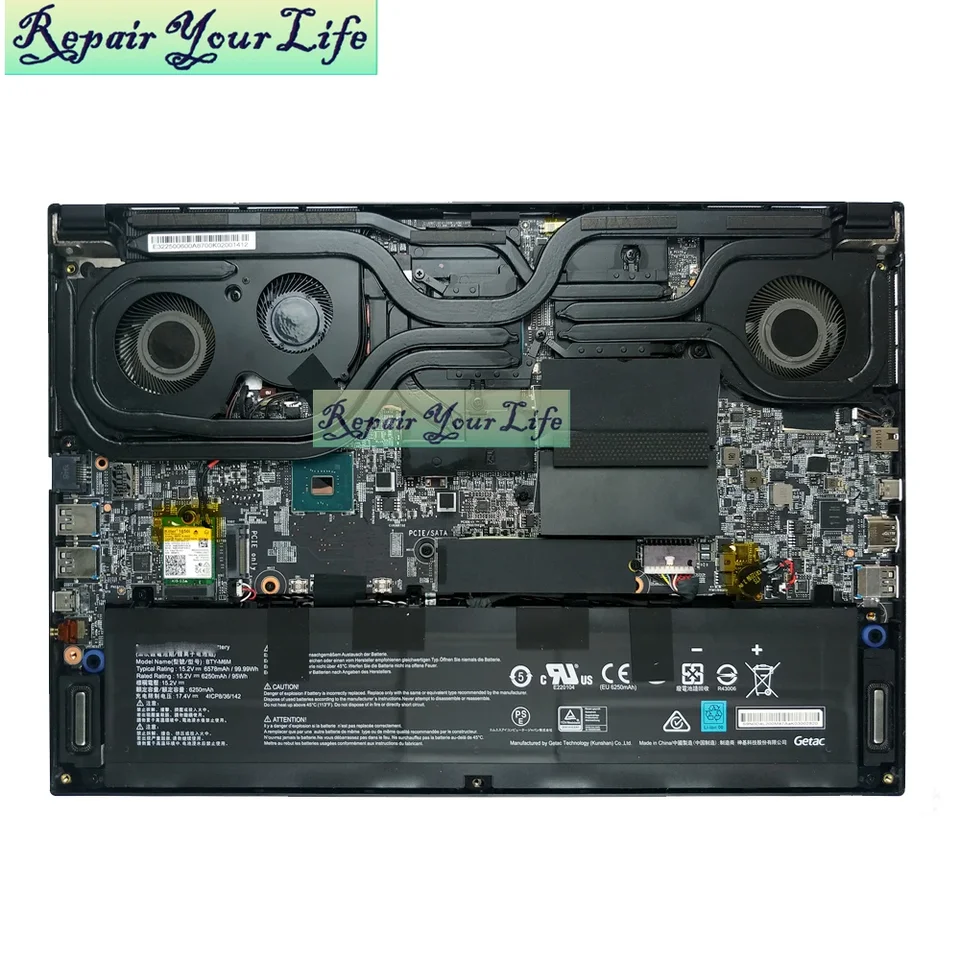 Ventilateur de Refroidissement pour Ordinateur Portable CPU GPU Ventilateur de Remplacement pour Ventilateur de Refroidissement pour Ordinateur Portable CPU GPU Ventilateur de Remplacement pour