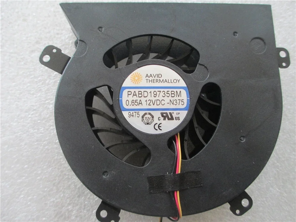 

НОВЫЙ ОРИГИНАЛЬНЫЙ ВЕНТИЛЯТОР ОХЛАЖДЕНИЯ ЦПУ для MSI VR ONE 6RE-012CN AAVID THERMALLOY PABD19735MB 0.65A 12VDC -N375 3PIN
