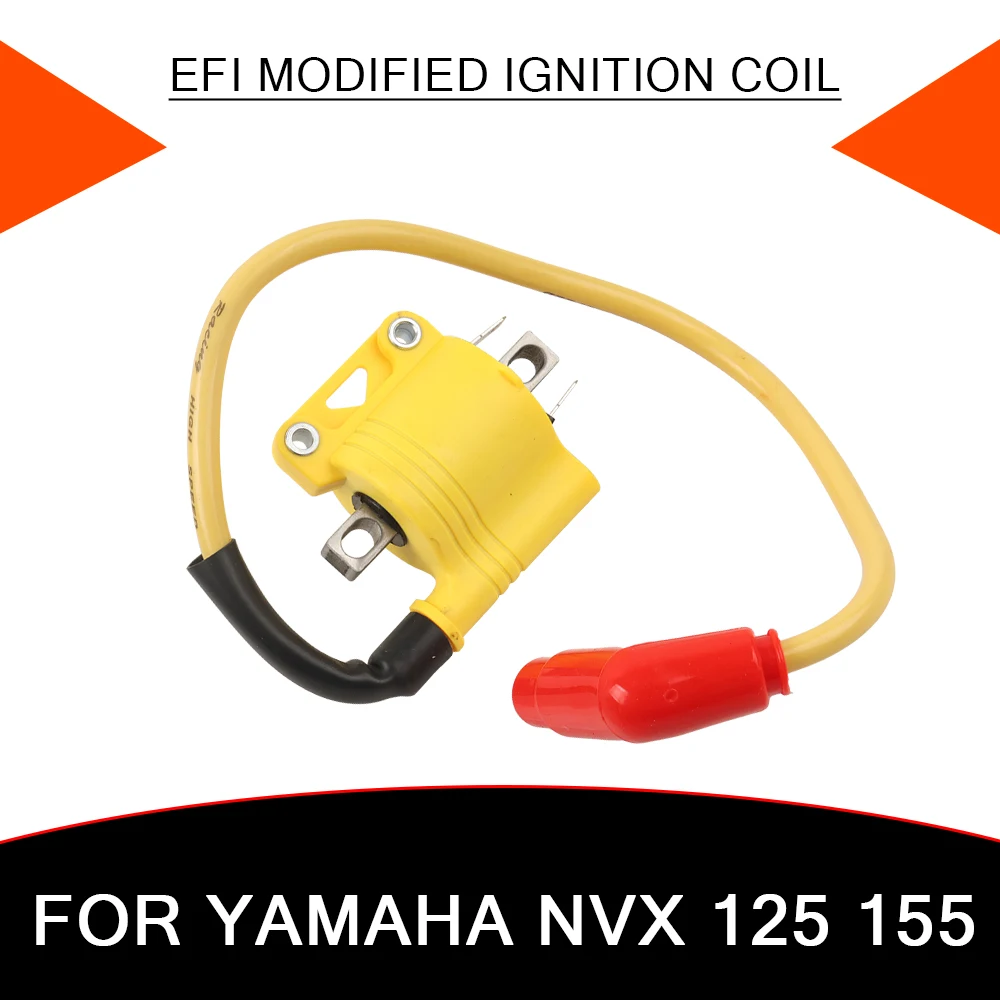 Motorfiets Gemodificeerde Bobine Voor YAMAHA NVX 125 NVX 155 NVX 125 155 Elektronische Brandstofinjectiespoel Motor Ontsteking Systeem