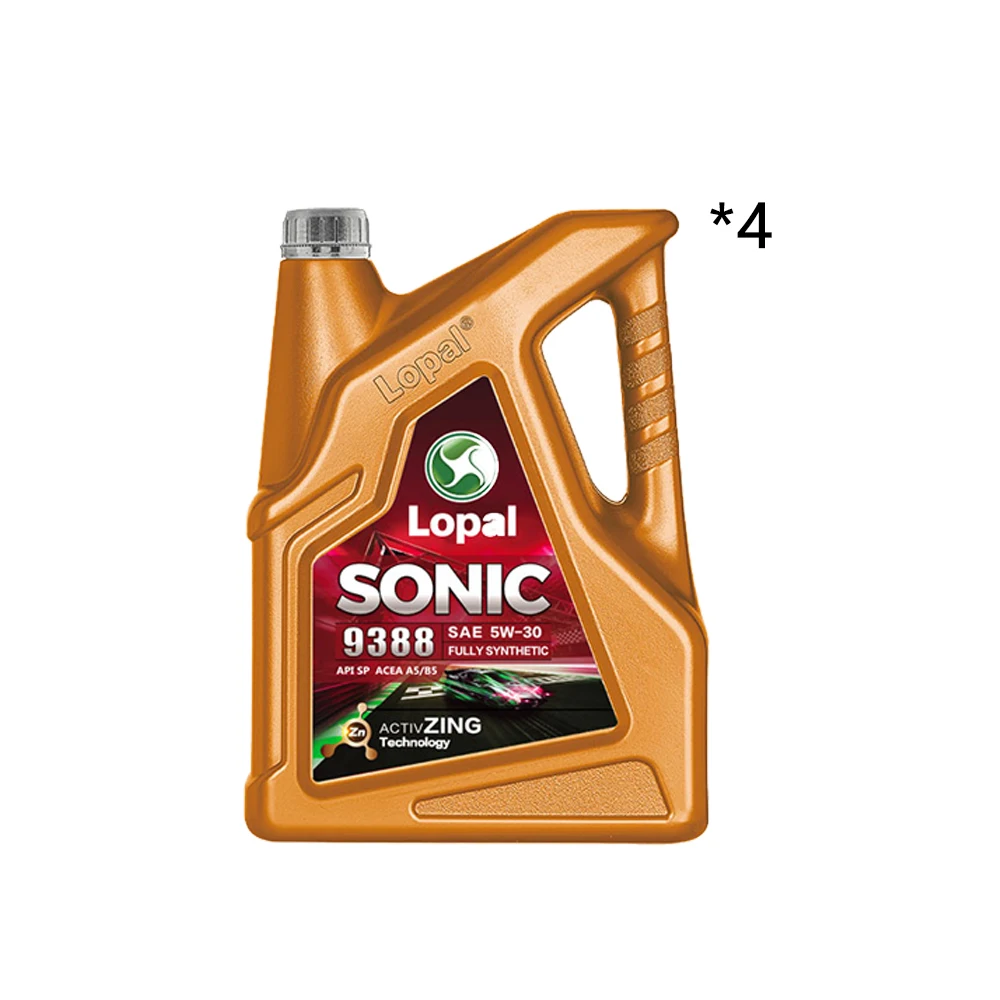 Lopal SONIC 9388 5W-30 A5/B5 SP 4L Auto-olie Geavanceerde Bescherming 4L Smeermiddel Volledig Synthetische Motorolie voor Europese Auto's