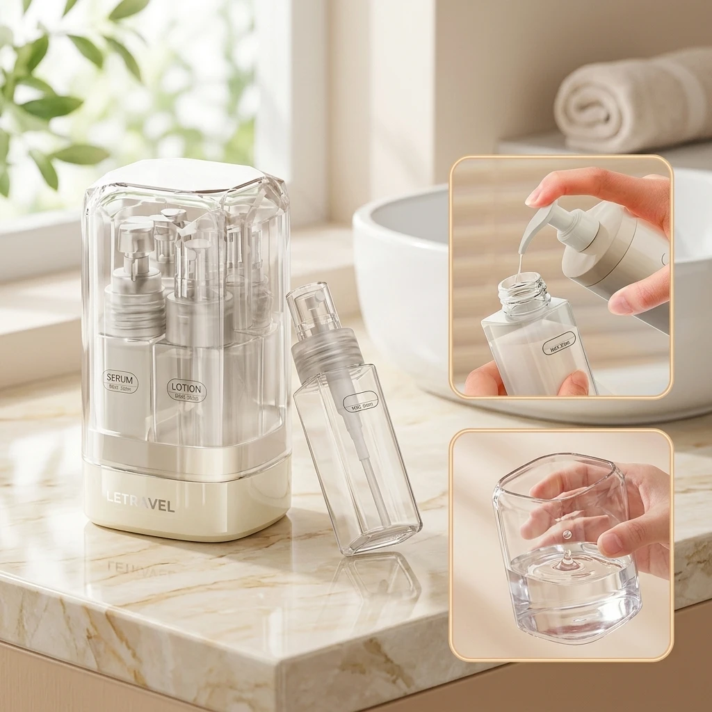 conjunto-de-frascos-de-viagem-recarregaveis-4-em-1-a-prova-de-vazamentos-com-copo-para-enxaguante-bucal-e-tampa-estojo-portatil-para-armazenamento-de-cosmeticos