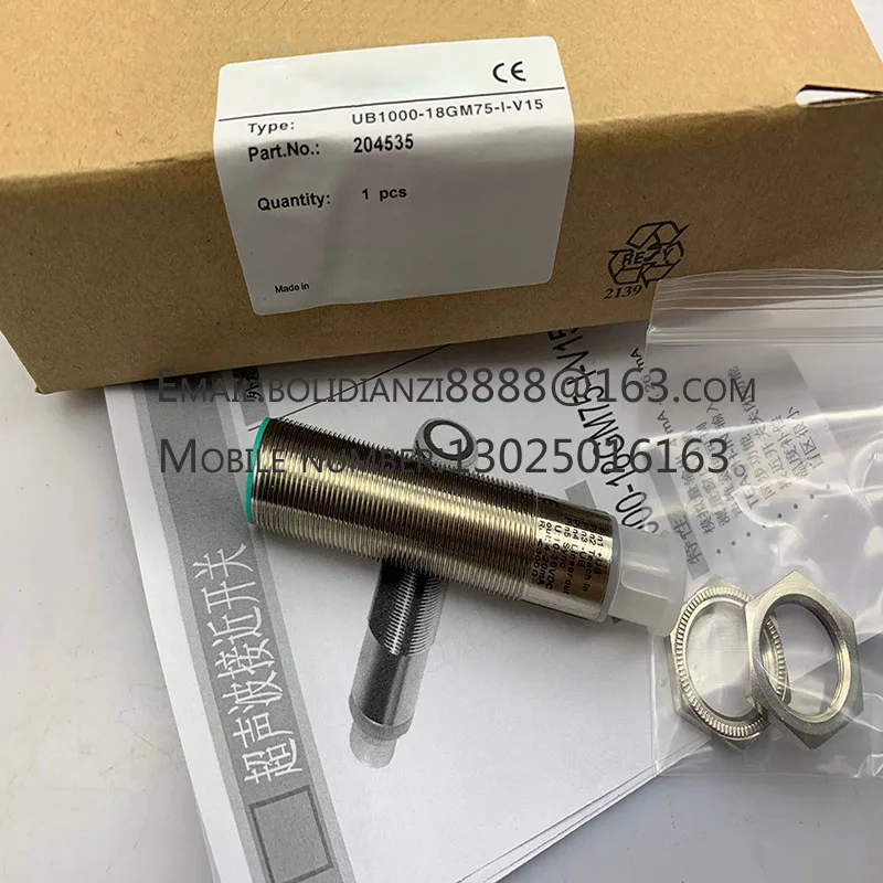 

New ultrasonic sensor UB1000-18GM75-I-V15 warranty for one year in stock