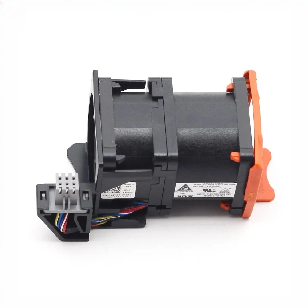 

Original FOR Poweredge R620 R630 Server Cooling Fan 1RK1R F1YN7 014VG6 0F1YN7 Cooling Fan Module Fans System 01RK1R 0F1YN7