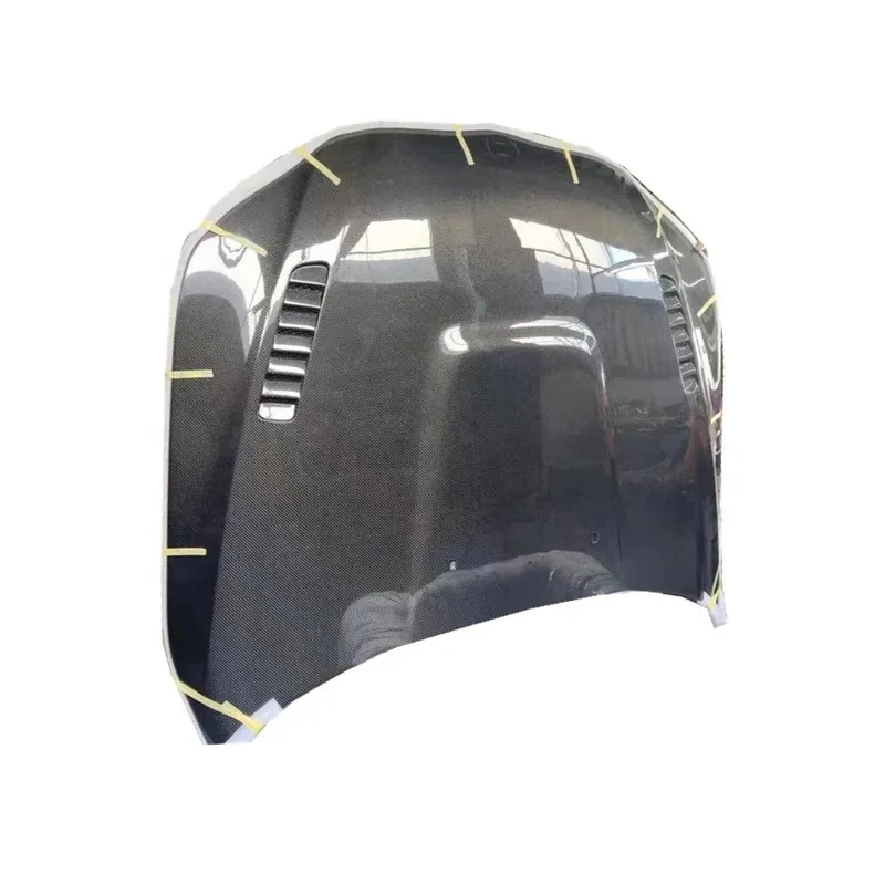 

Детали для модификации автомобилей: Капот двигателя из настоящего карбона для BMW 5 серии E60 2003-2010, крышка двигателя