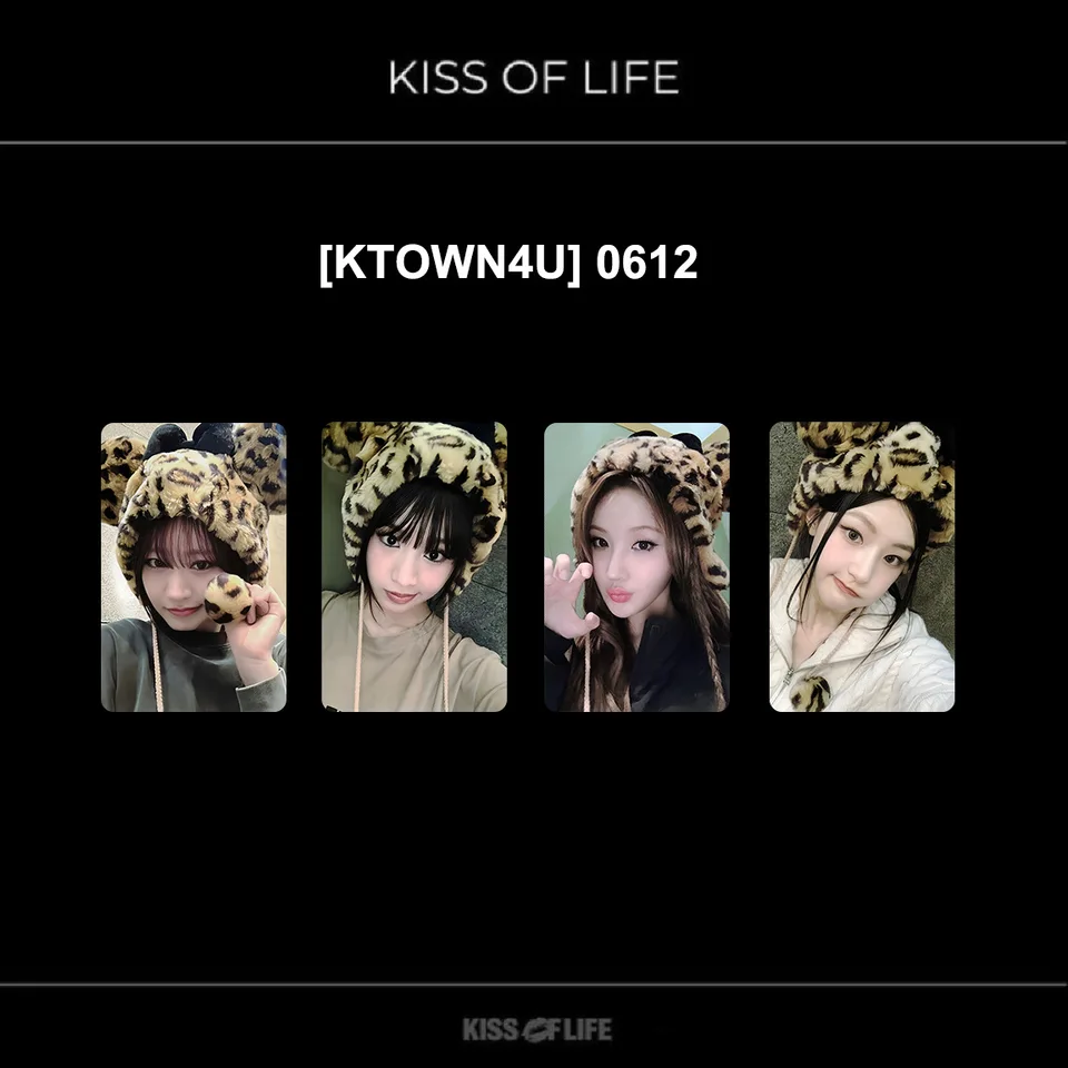 KISSOFLIFE 224 Album PhotoCard K4 Store Benefit Lucky Draw Card
