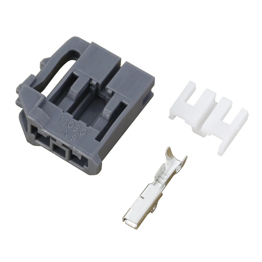 5 Sets 2 Pin petrol filter harness connector car connector sheath automotive plug with terminal DJ7029E-2-21