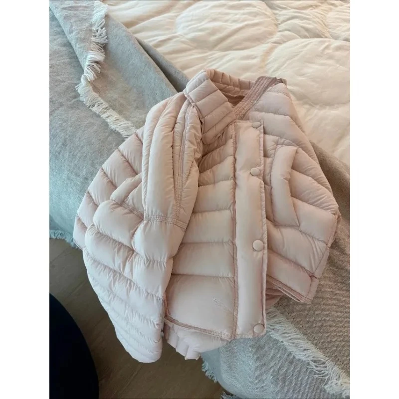 

Осенне-зимние хлопковые пальто, женская верхняя одежда, повседневные свободные корейские модные однобортные толстые парки, женские простые теплые пальто