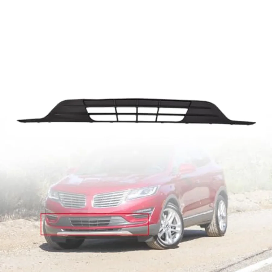 

Front Bumper Lower Grille Replacement for 20152018 Lincoln MKC Vehicles Black Plastic Trim with Precise Fit and Durable Finish