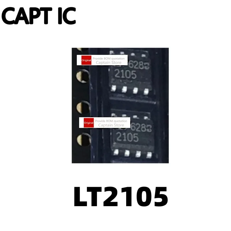 5PCS Chip LT2105CS8 SMT SOP-8 screen printing LT2105