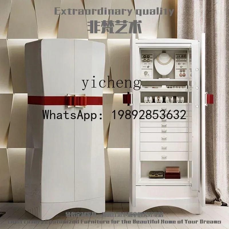 X8 light luxury high-end jewelry safe villa luxury living room home jewelry cabinet locker home accessories