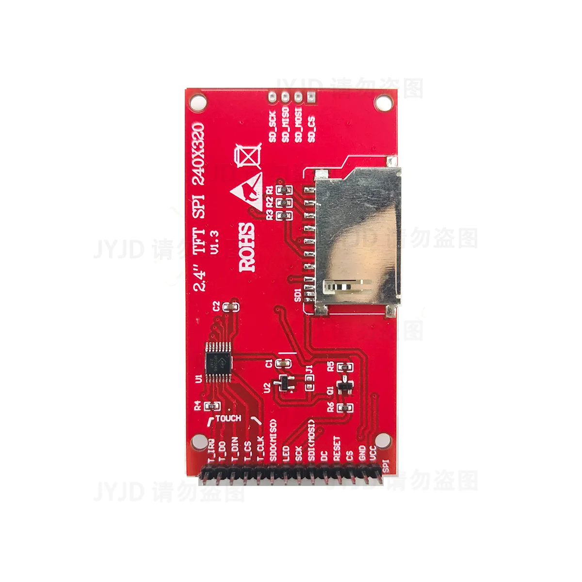 Écran LCD pour Ardu37, carte Micro SD, adaptateur PCB, port série TFT éventuelles I, technologie 5V, 2.4 V, 2.4 V, ILI9341, ST7789V, 240 pouces,