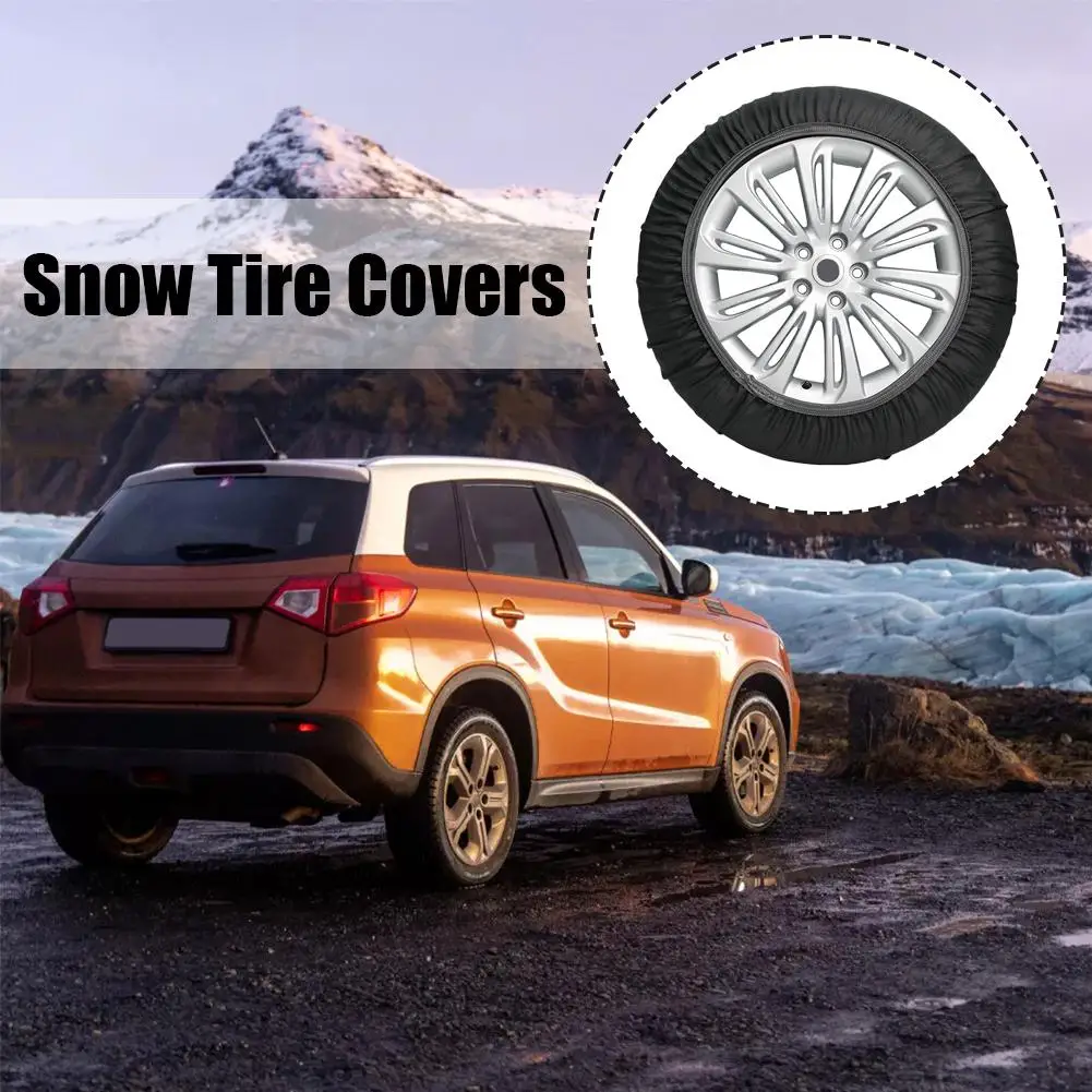 Car Tire Cover Snow Socks Tire Anti Slip Socks Textile Cloth Winter Anti Slip Tire Cover Winter Car Anti Slip