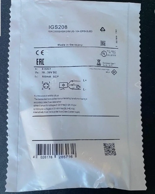 

Brand new IGS208 IGS209 IGS205 IGS206 IGS207 proximity switch factory stock Fast delivery