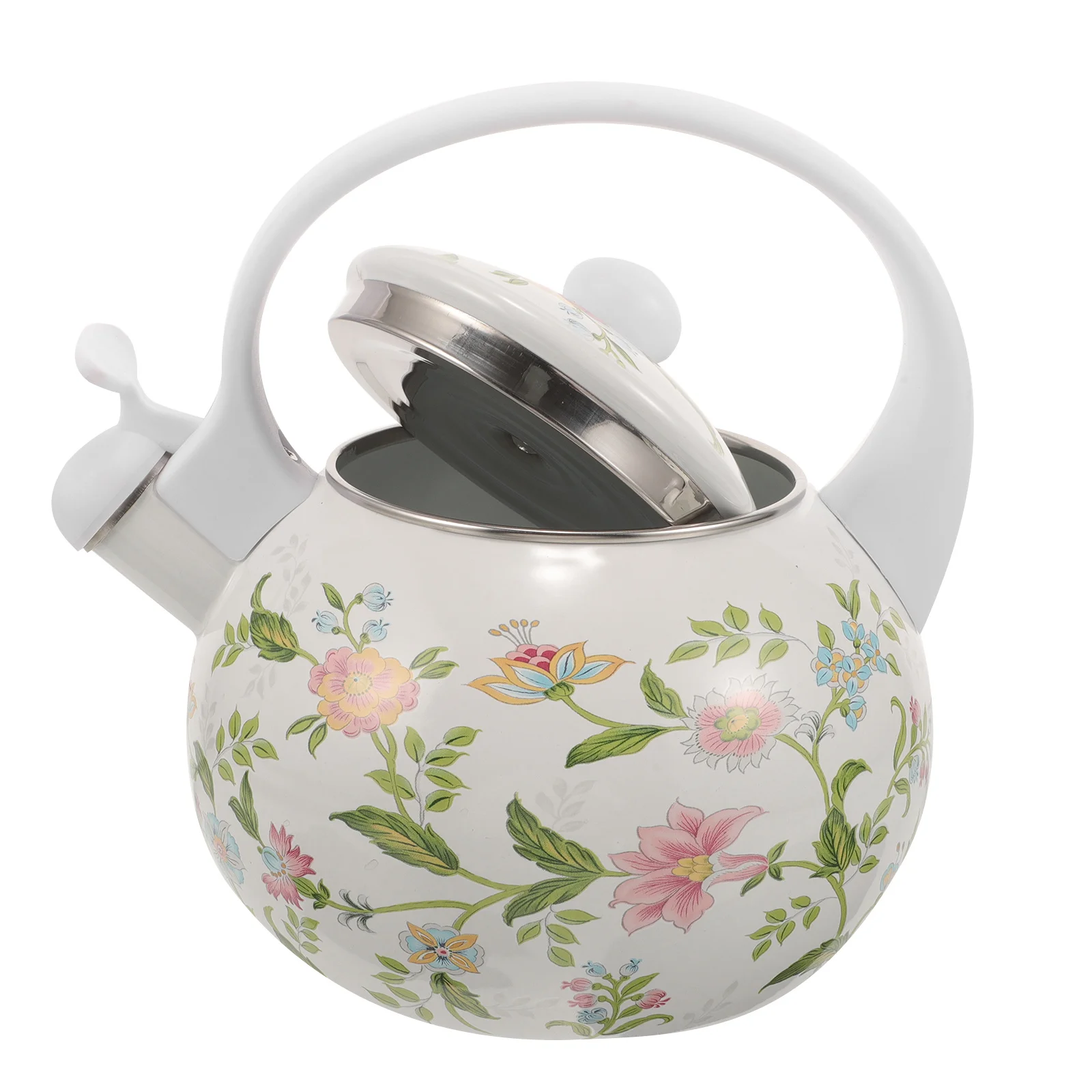 

Elegant Enamel Kettle Stovetop Easy Clean Stylish Design Suitable Various Kitchens Enamel Kettle for Home
