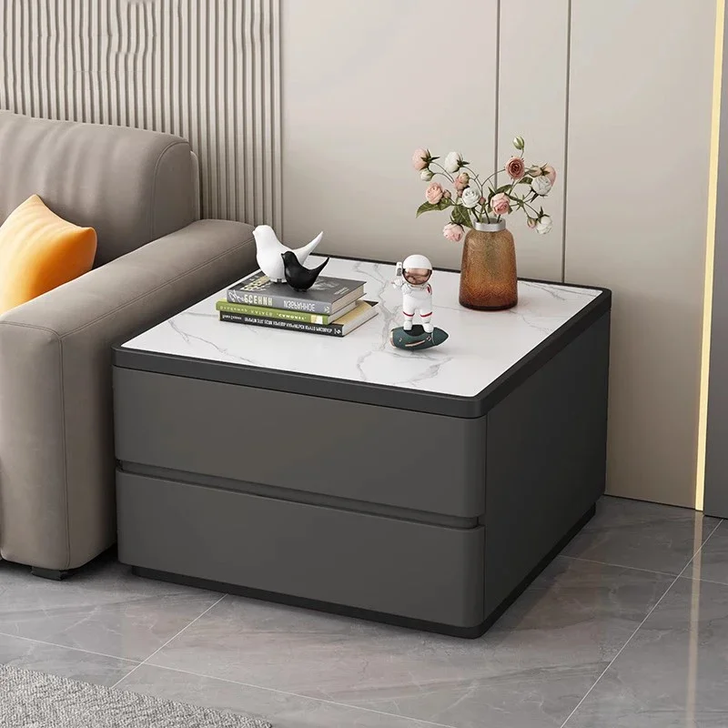 Small White Coffee Table Accent Nordic Luxury Living Room Cream Cloud Cute Side Table Vintage Mesas Bajas Lounge Suite Furniture