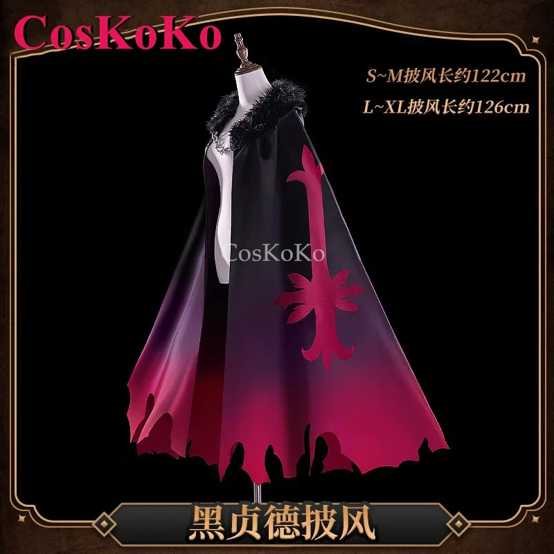 

CosKoKo Joan Of Arc/Alter Cosplay Costumes Game FGO Fate/Grand Order Fashion Sweet Cloak Halloween Party Role Play Clothing New