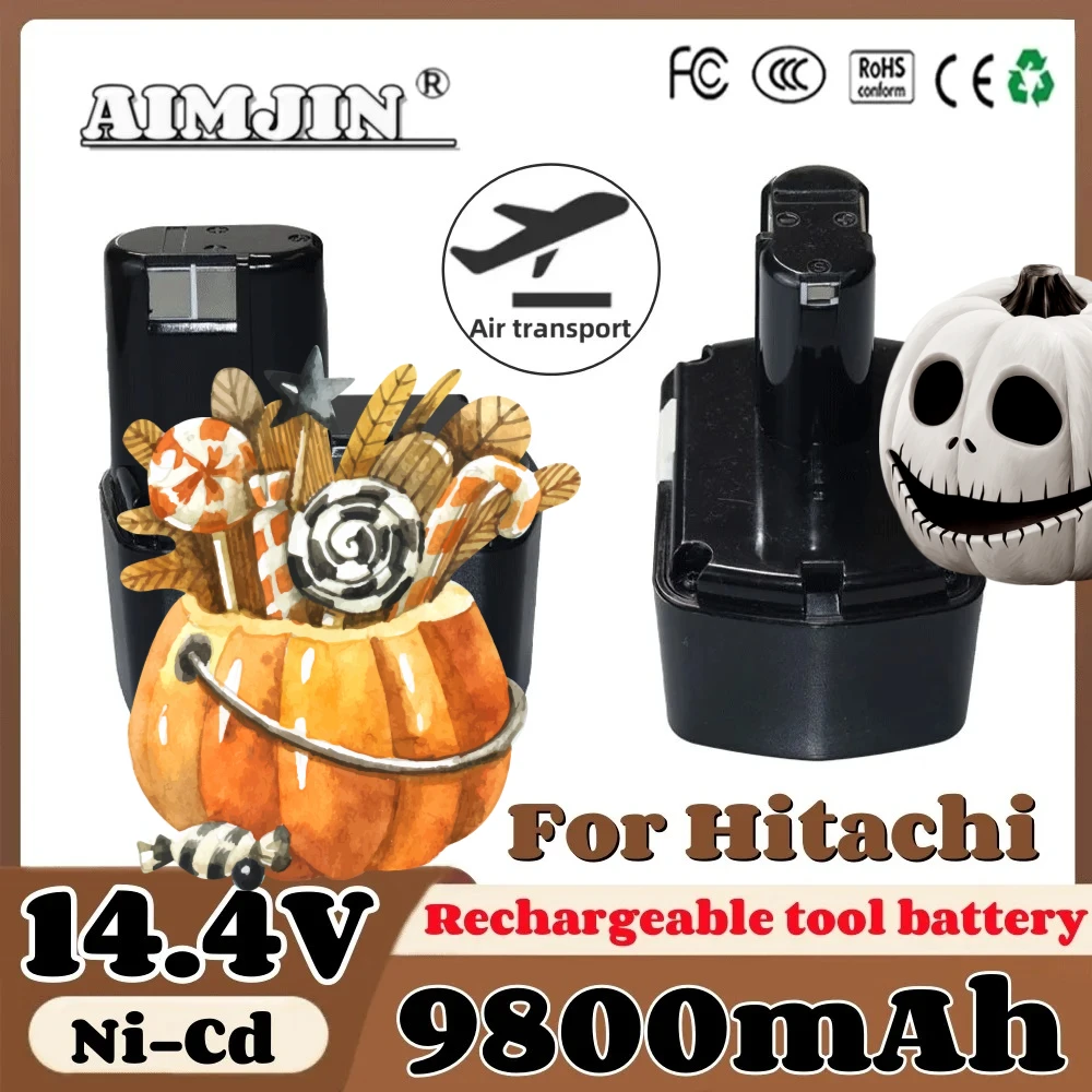 

Super Hot Selling 14.4V 9800mAh for Hitachi EB1414S EB14B EB1412S Rechargeable Battery EB14S DS14DL DV14DL CJ14DL DS14DVF3