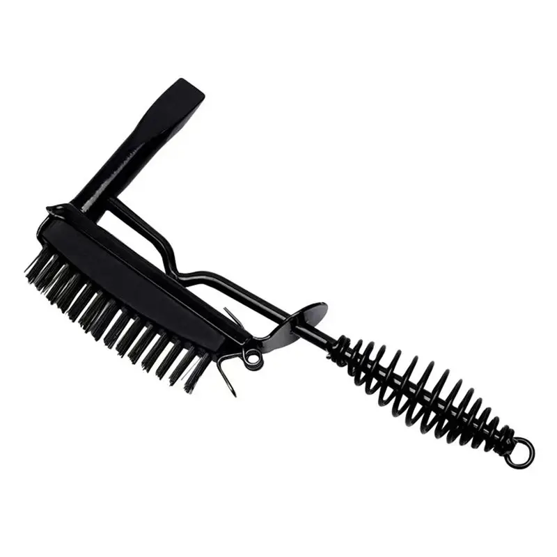 AA94-For Household Use Spring Handle Brush Welding Hammer For Knocking Slag,Welding Slag,Rust Removal