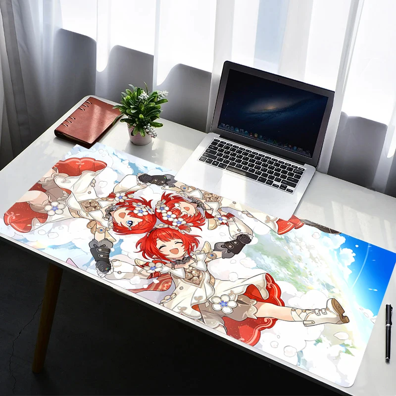 

Mouse Pad Computer Gamer PC Accessories HD Mousepad Rubber Non Slip Desk Mat Laptop Honkai Star Rail Tribios Gamer Keyboard Pad