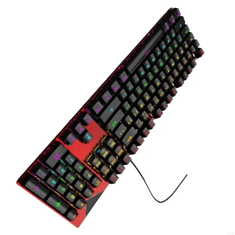 ABS Keycaps RGBS مضاءة 82 لوحة مفاتيح ألعاب ميكانيكية رئيسية للكمبيوتر الشخصي المحولات الزرقاء K1KF