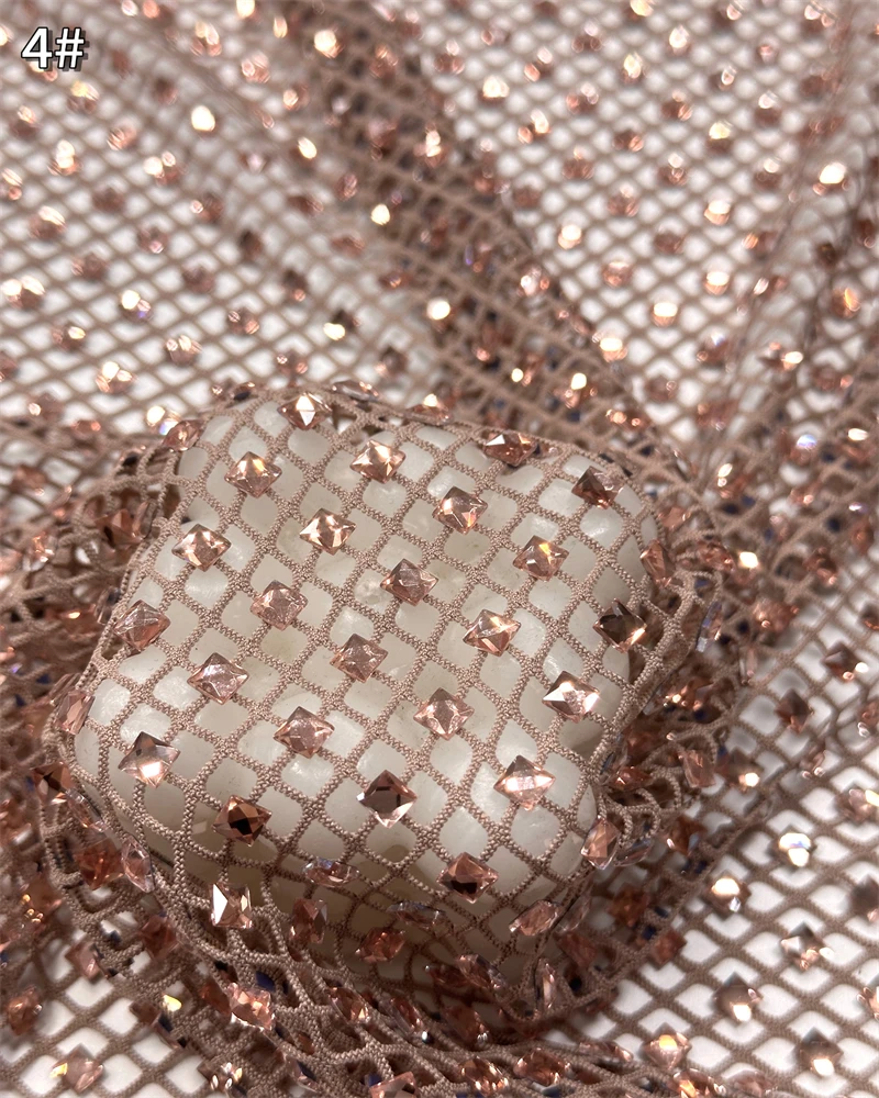 高品質ハンドメイドホット刺繍スパンコールネットレース、ビーズ付き、パーティーやイブニングドレスに最適