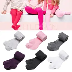 1pcs 0-2Years Autumn Winter Cotton Warm Pantyhose Baby Tights Stockings Candy Color Tight