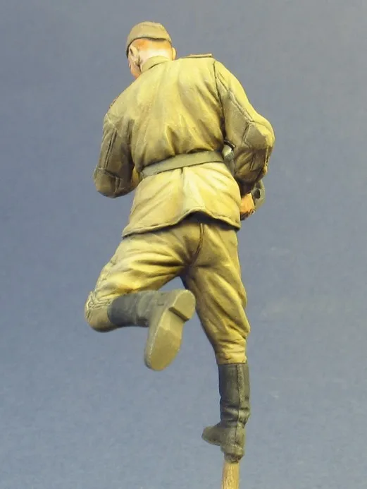 1:35 Scale Die Cast Resin Figure Model Assembly Kit Soviet Red Army Infantry Unpainted Free Shipping