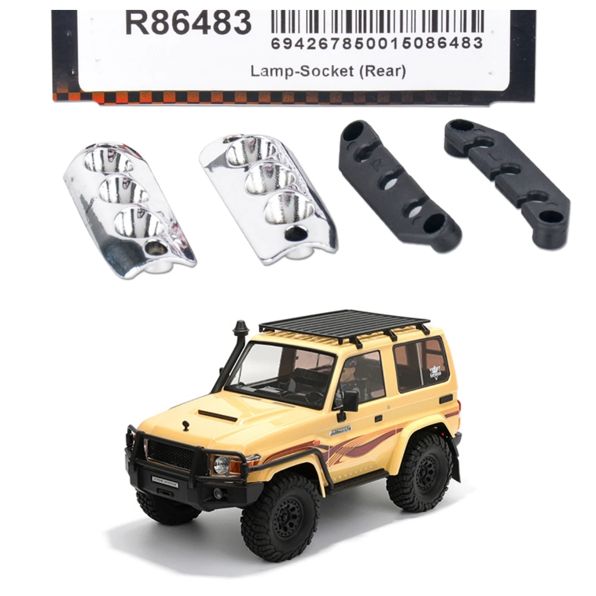 

Аксессуары RGT R86483 Патрон лампы (задний) для EX86190 EX86020 RESCUER 1/10 Реалистичный гусеничный 4WD Модель автомобиля внедорожника