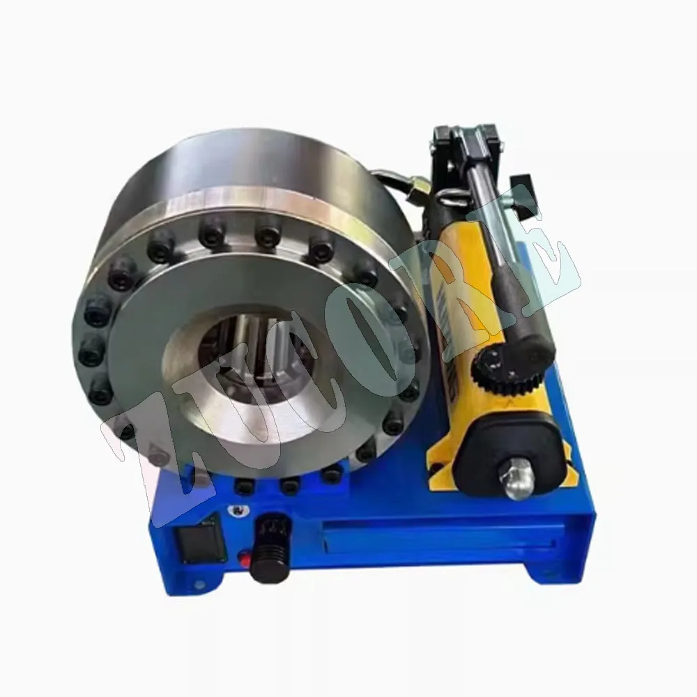 

Portable Manual 1/4-1" Hydraulic Hose Crimping Tool Hydraulic Hoses Fittings Pressing Machine Pipe End Forming Machine