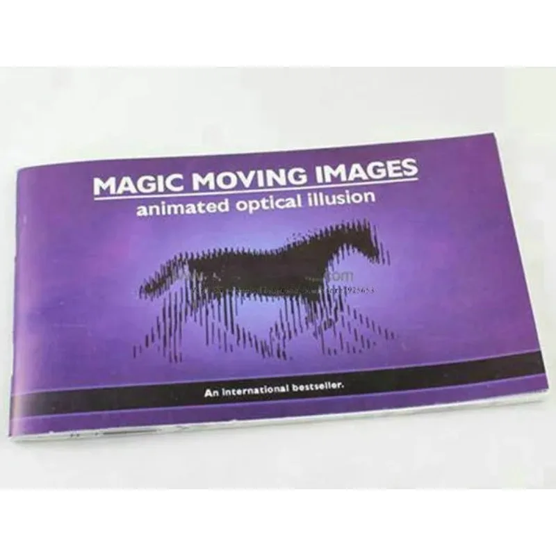 Magic Moving Images: Animated optical Illusions Best Gift for Kids/Children Magic Close Up Magic Tricks Magie Book Funny