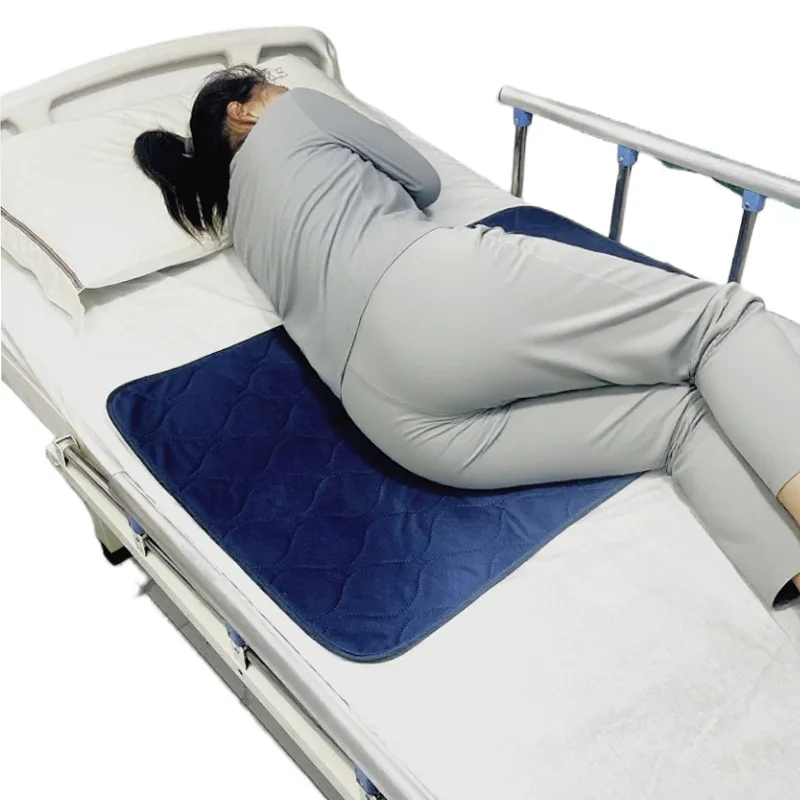 

Thickened Waterproof Non-Slip Absorbent Reusable Incontinence Pad Washable For Bedridden Elderly Patient Bed Care