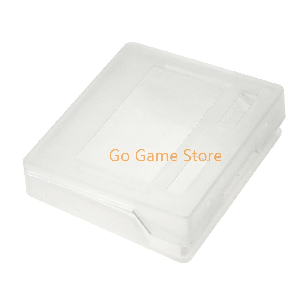 50pcs For SNK NEO GEO Pocket Color Clear Plastic Game Card Case Cartridge Protective Shell Storage Box For NGPC NGP