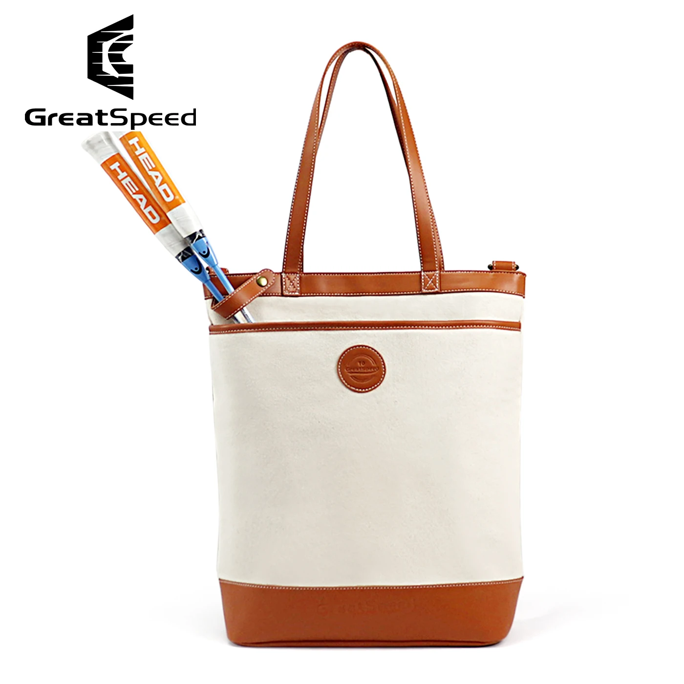 

Сумка для тенниса и бадминтона GreatSpeed для взрослых, унисекс, сумка на одно плечо для спортивного снаряжения, дорожная прочная сумка для спортивного снаряжения