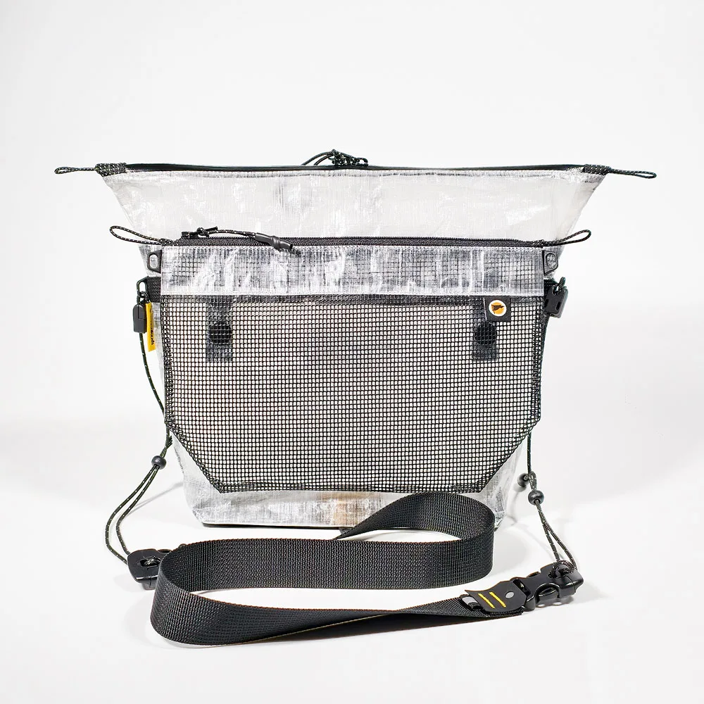 4L 80g Outdoor Ultralight UHMWPE Fabric Crossbody Bag - Waterproof Shoulder Bag For Camping/Hiking